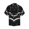 Black and White Marble Men Hawaiian Shirt