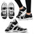 Black and White Marble Women Sneakers