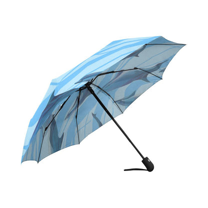 Blue Dolphin Automatic Foldable Umbrella