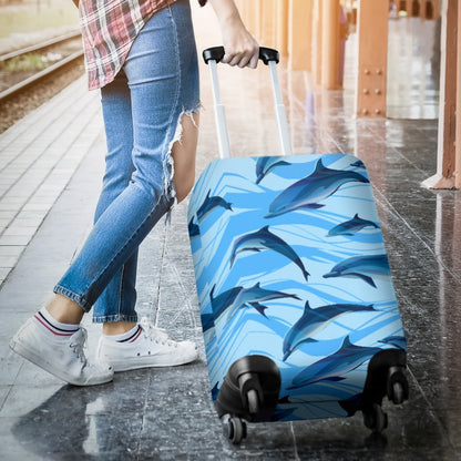 Blue Dolphin Luggage Cover Protector