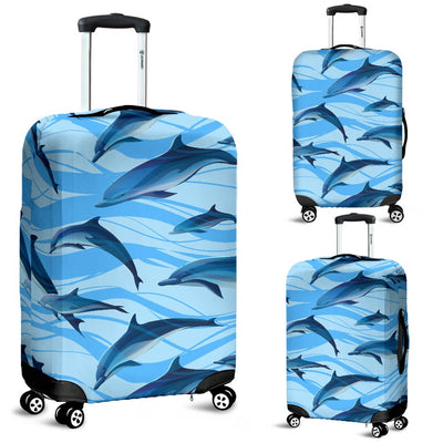 Blue Dolphin Luggage Cover Protector