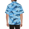 Blue Dolphin Men Hawaiian Shirt