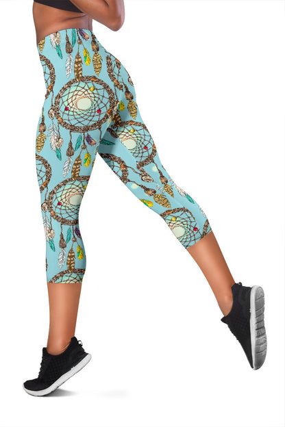 Blue Dream Catche Women Capris