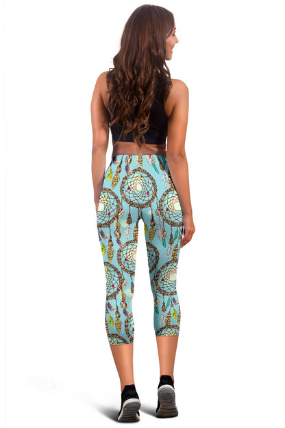 Blue Dream Catche Women Capris