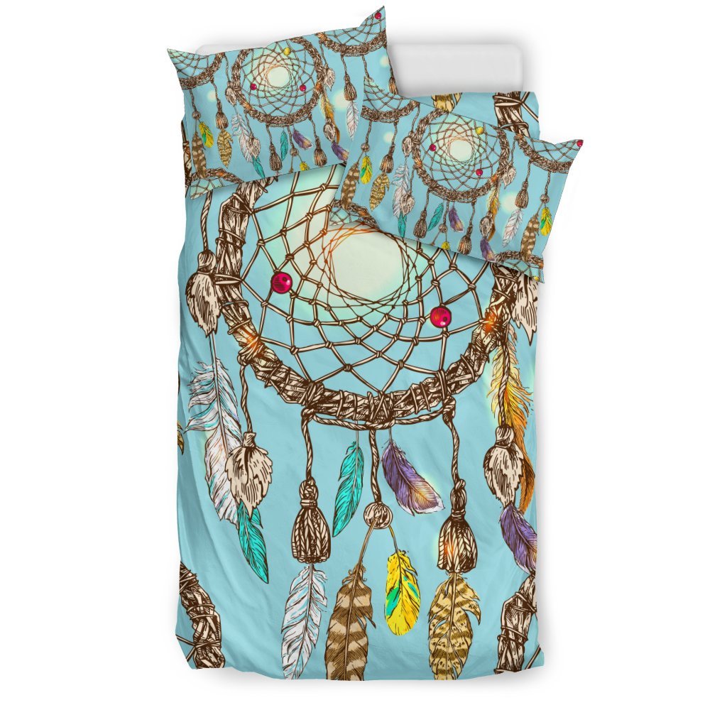 Blue Dream catcher Duvet Cover Bedding Set
