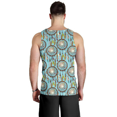 Blue Dream catcher Men Tank Top