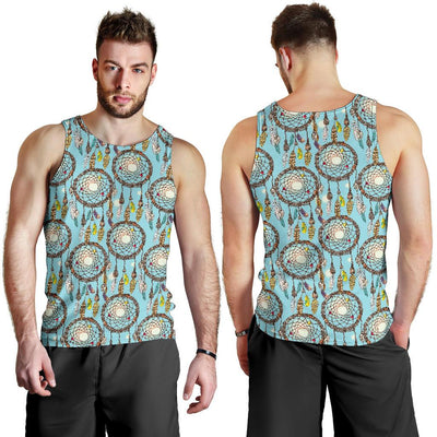 Blue Dream catcher Men Tank Top