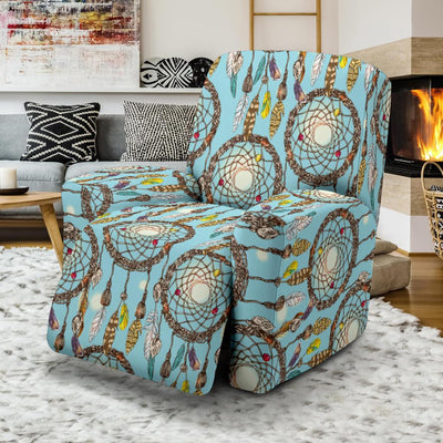 Blue Dream catcher Recliner Slipcover-JORJUNE.COM