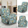 Blue Dream catcher Recliner Slipcover-JORJUNE.COM