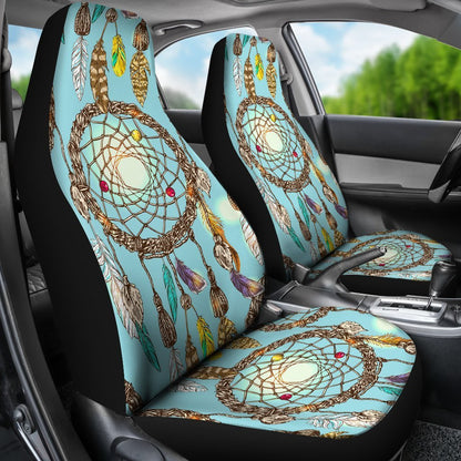 Blue Dream catcher Universal Fit Car Seat Covers