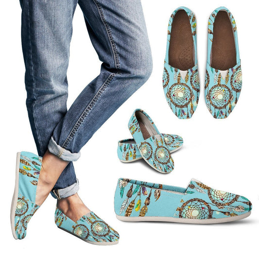 Blue Dream catcher Women Casual Shoes-JorJune.com