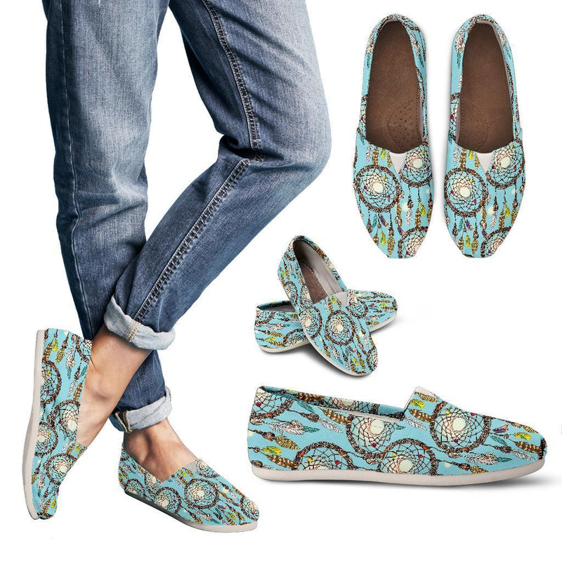 Blue Dream catcher Women Casual Shoes-JorJune.com