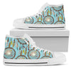 Blue Dream Catcher Women High Top Shoes