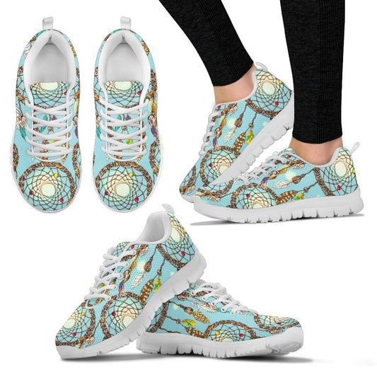 Blue Dream catcher Women Sneakers