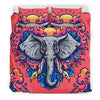 Blue Elephant Indian Mandala Duvet Cover Bedding Set