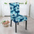 Blue Hibiscus Pattern Print Design HB011 Dining Chair Slipcover-JORJUNE.COM