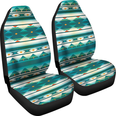 Blue Tribal Aztec Universal Fit Car Seat Covers