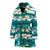 Blue Tribal Aztec Women Bath Robe