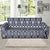 Blue White Tribal Aztec Sofa Slipcover-JORJUNE.COM