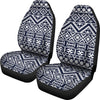 Black White Tribal Aztec Universal Fit Car Seat Covers