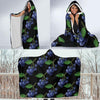 Blueberry Pattern Print Design BB01 Hooded Blanket-JORJUNE.COM