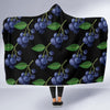 Blueberry Pattern Print Design BB01 Hooded Blanket-JORJUNE.COM