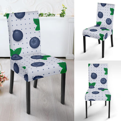 Blueberry Pattern Print Design BB02 Dining Chair Slipcover-JORJUNE.COM