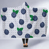 Blueberry Pattern Print Design BB02 Hooded Blanket-JORJUNE.COM