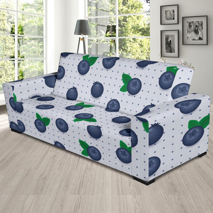 Blueberry Pattern Print Design BB02 Sofa Slipcover-JORJUNE.COM