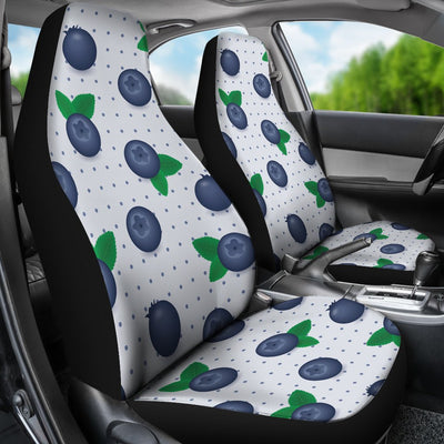 Blueberry Pattern Print Design BB02 Universal Fit Car Seat Covers