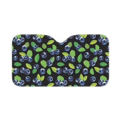 Blueberry Pattern Print Design BB03 Car Sun Shade-JorJune