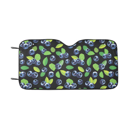 Blueberry Pattern Print Design BB03 Car Sun Shade-JorJune