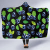 Blueberry Pattern Print Design BB03 Hooded Blanket-JORJUNE.COM