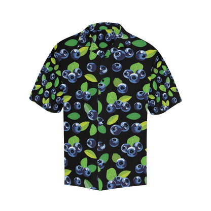 Blueberry Pattern Print Design BB03 Men Hawaiian Shirt-JorJune