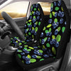 Blueberry Pattern Print Design BB03 Universal Fit Car Seat Covers