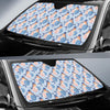 Bluebird Pattern Print Design 01 Car Sun Shade-JORJUNE.COM