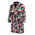 Bluebird Pattern Print Design 02 Men Bathrobe-JORJUNE.COM