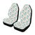 Bluebird Pattern Print Design 03 Car Seat Covers (Set of 2)-JORJUNE.COM