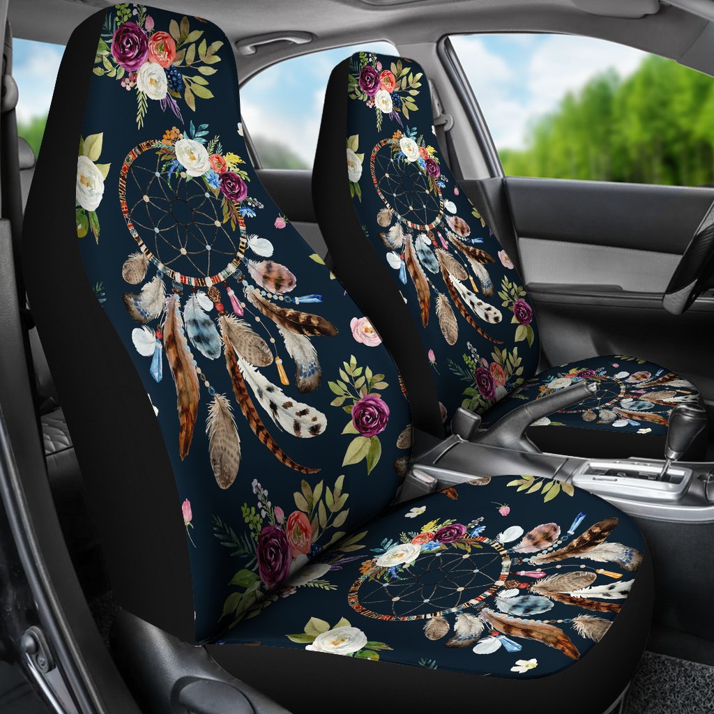 Dream catcher boho mandala Universal Fit Car Seat Cover