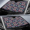 Bohemian Pattern Print Design 02 Car Sun Shade-JORJUNE.COM