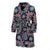 Bohemian Pattern Print Design 02 Men Bathrobe-JORJUNE.COM