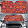 Bohemian Pattern Print Design 04 Car Sun Shade-JORJUNE.COM