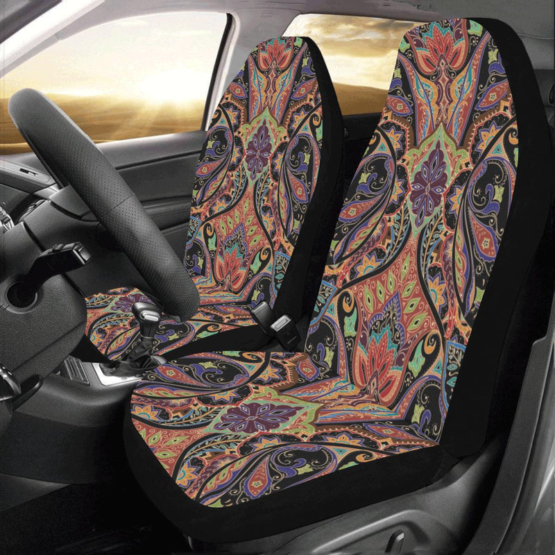 Bohemian Pattern Print Design 06 Car Seat Covers (Set of 2)-JORJUNE.COM