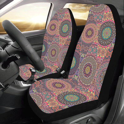 Bohemian Pattern Print Design 07 Car Seat Covers (Set of 2)-JORJUNE.COM