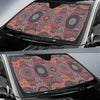 Bohemian Pattern Print Design 07 Car Sun Shade-JORJUNE.COM