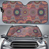 Bohemian Pattern Print Design 07 Car Sun Shade-JORJUNE.COM