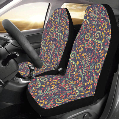 Bohemian Pattern Print Design 08 Car Seat Covers (Set of 2)-JORJUNE.COM