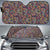 Bohemian Pattern Print Design 08 Car Sun Shade-JORJUNE.COM