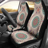 Bohemian Round Style Print Universal Fit Car Seat Covers