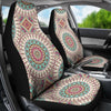 Bohemian Round Style Print Universal Fit Car Seat Covers